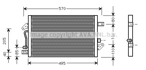 AVA QUALITY COOLING kondensatorius, oro kondicionierius FT5241